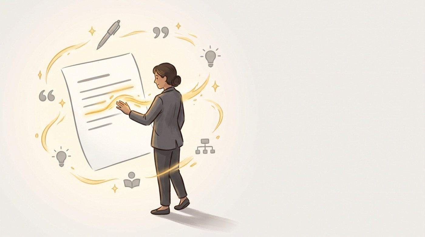 Write Like You, Not a Robot